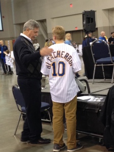 You know...just hanging with the GM of the Brewers.  THIS IS AWESOME!!!